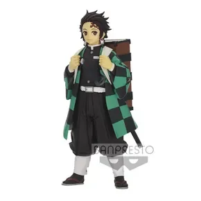 Official Demon Slayer 18090 Kimetsu No Yaiba Vol. 19 Tanjiro Kamado Figure 15 cm Anime Merchandise Collectible