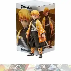 Official Demon Slayer Zenitsu Agatsuma 24cm Grandista Figurine Action Figure Anime Merchandise Collectible