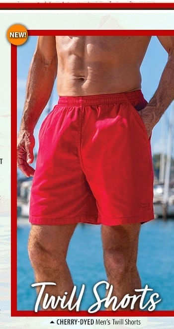 Body_Banner_Prod5_Cherry Dyed Crazyshorts® Twill Shorts