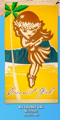 Body_Banner_Cta_Big Coconut Girl - Microfiber Beach Towel