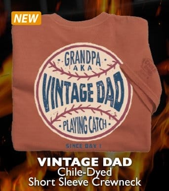 Body_Banner_Prod4_Vintage Dad - Chile Dyed Short Sleeve Crewneck T-Shirt