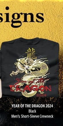 Body_Banner_Prod3_Year Of The Dragon 2024 - Black Mens Short Sleeve Crewneck T-Shirt