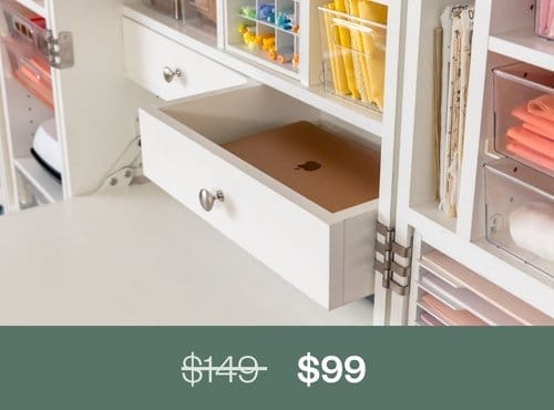 2 Built-In Drawers