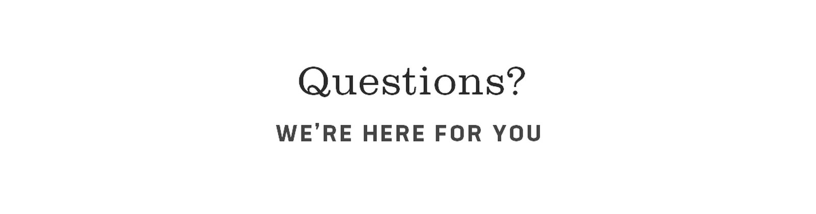 FOOTER | QUESTIONS