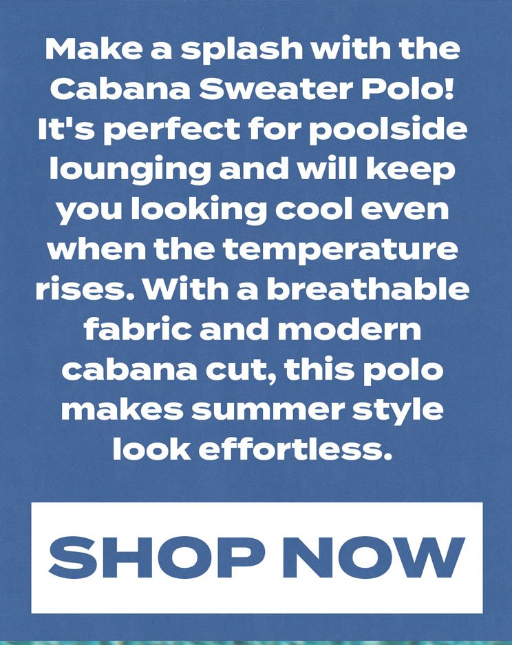 BODY-BLOCK2A | CABANA SWEATER POLO