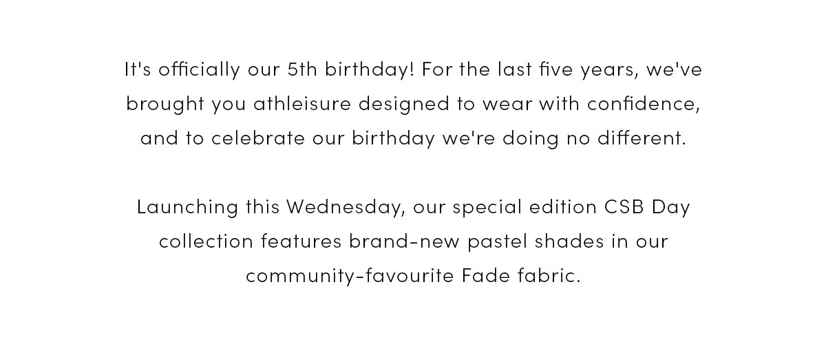 It's officially our 5th birthday!