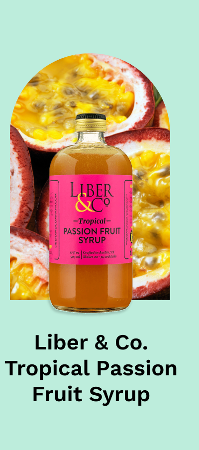 Liber & Co. Tropical Passion Fruit Syrup