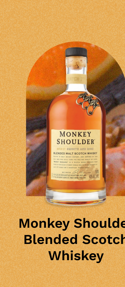 Monkey Shoulder Blended Scotch Whiskey