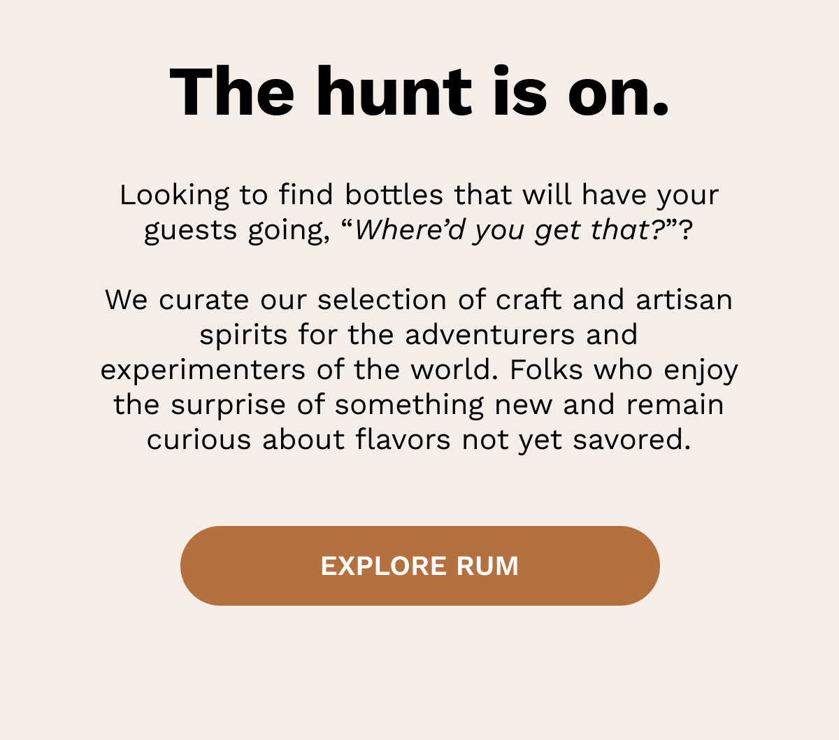 EXPLORE RUM