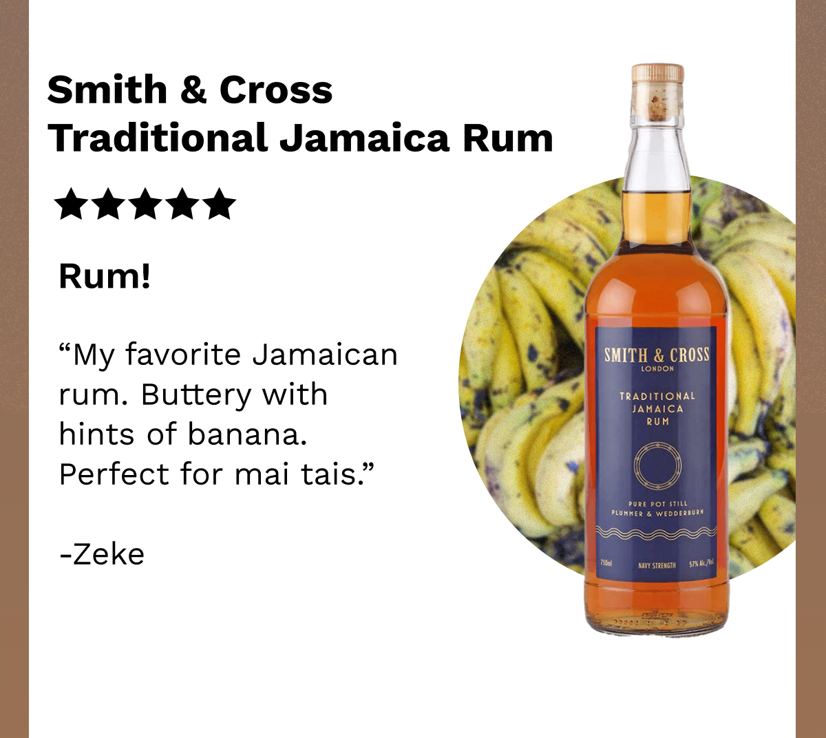 Smith & Cross Traditional Jamaica Rum