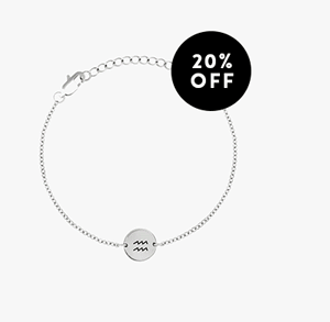 Minimal Zodiac Bracelet