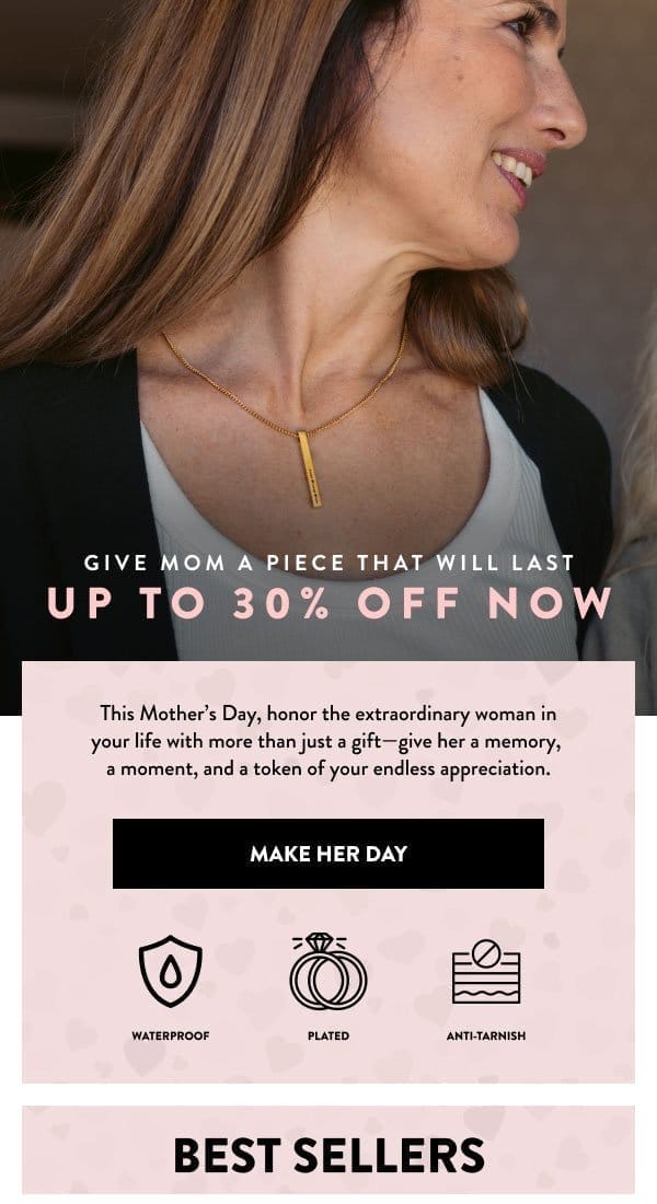 Give mom a quality piece this Mother's Day