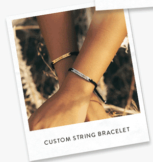 Custom String Bracelete