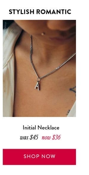 Initial Necklace