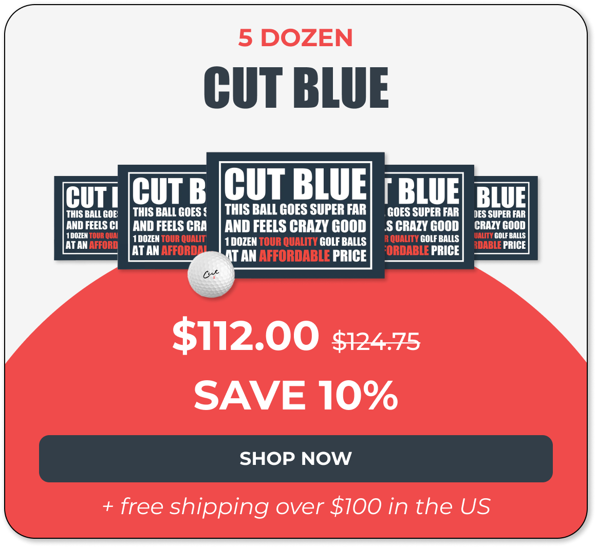 Cut Blue 5 Dozen