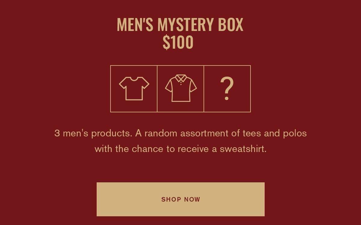 Men's Mystery Box