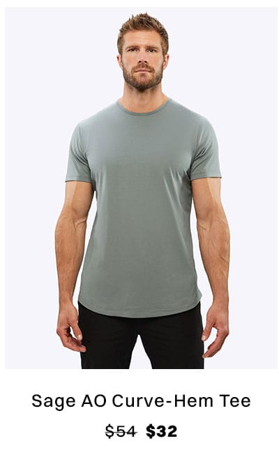 Sage AO Cuve-Hem Tee