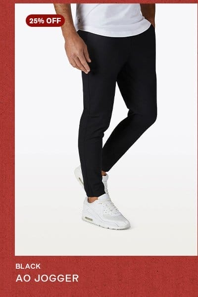 Black AO Jogger