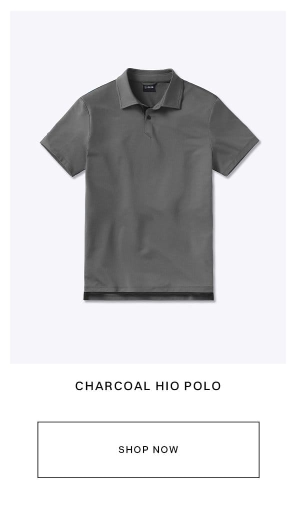 Charcoal HIO Polo