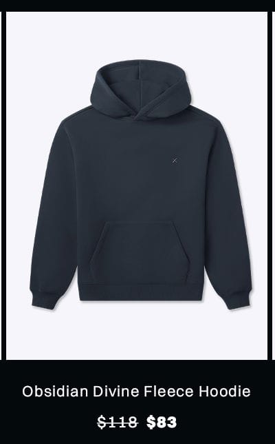 Obsidian Divine Fleece Hoodie 