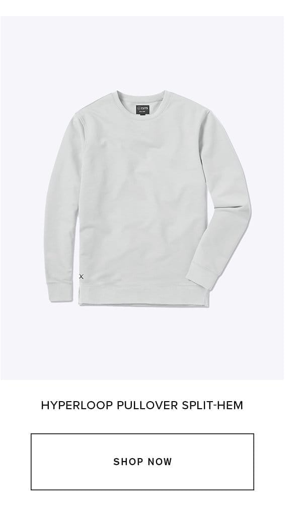 Hyperloop Pullover Split-Hem