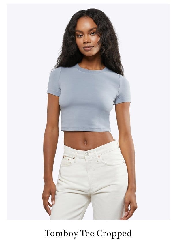 Tomboy Tee Cropped