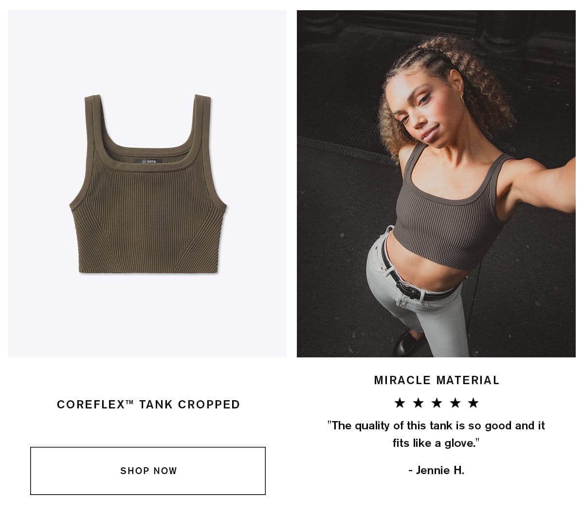 Coreflex™ Tank Cropped