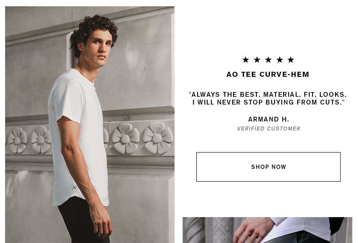 AO Curve-Hem Tee