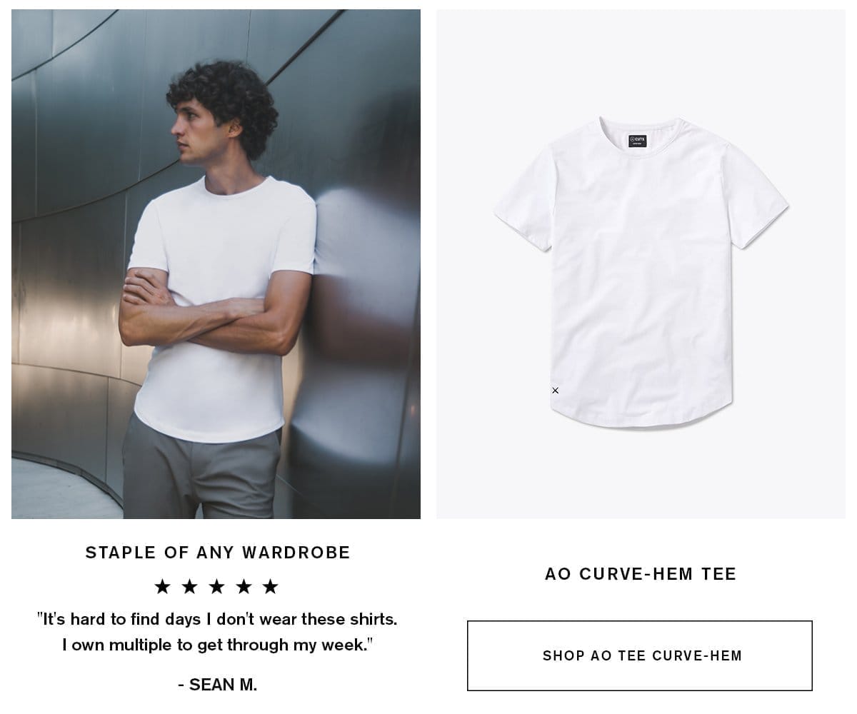 AO Curve-Hem Tee