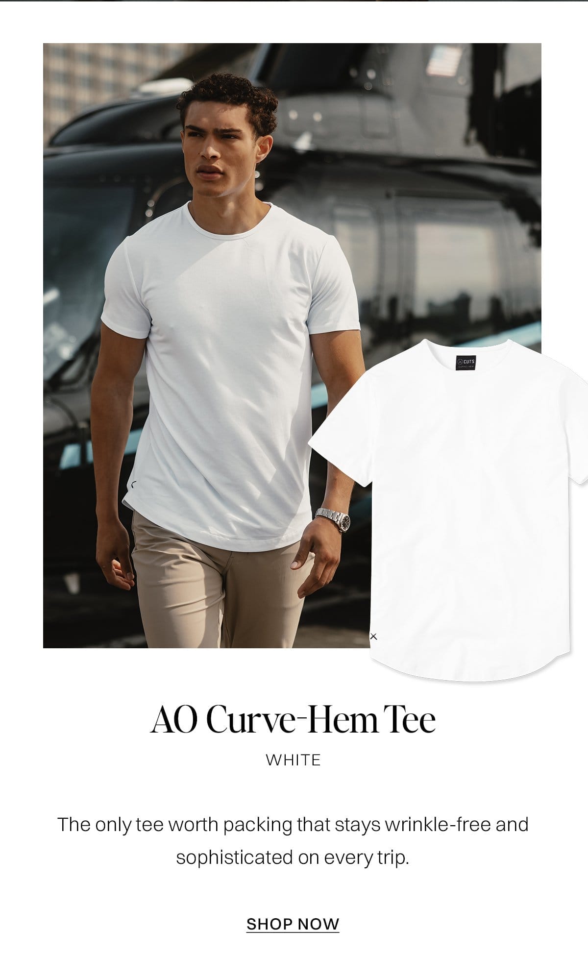 AO Curve-Hem Tee