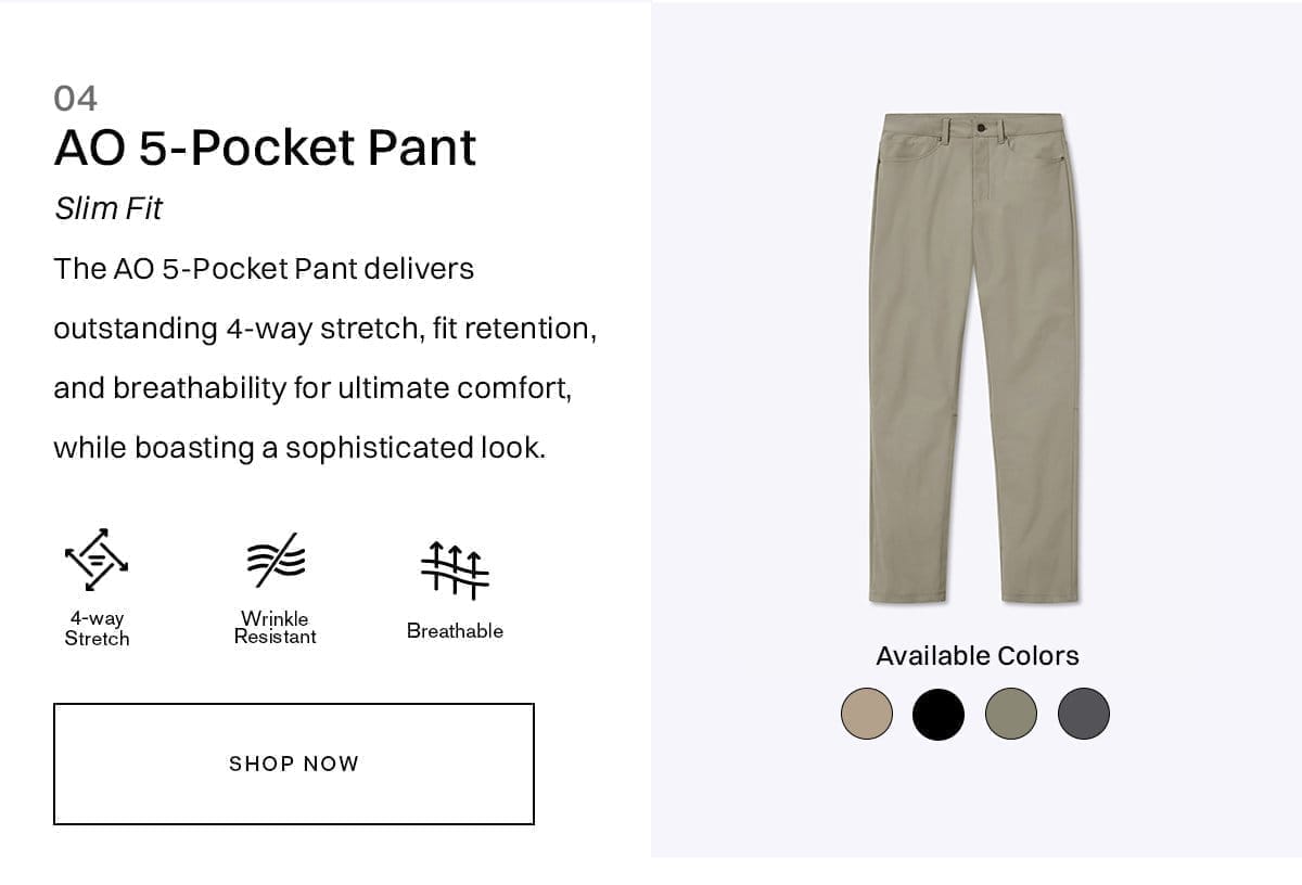 AO 5-Pocket Pant