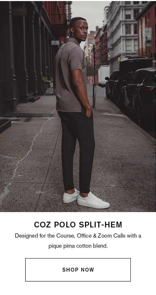 COZ Polo Split-Hem