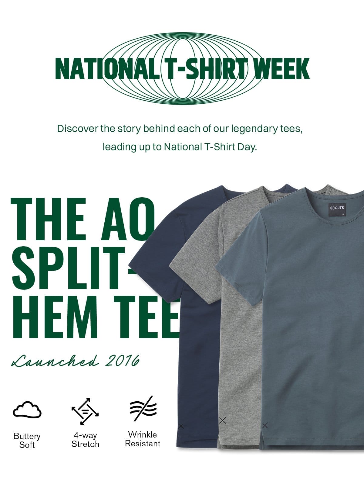 AO Split Hem Tee