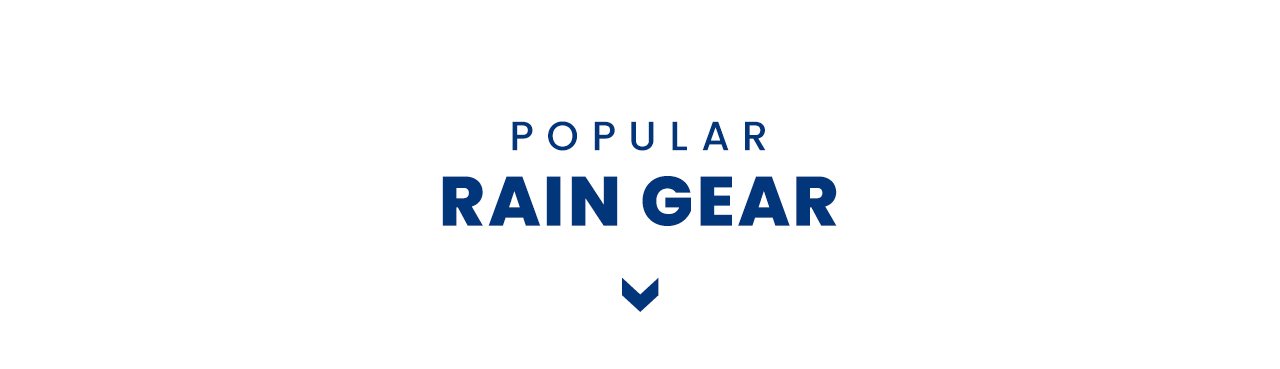 Popular Rain Gear