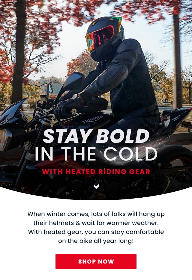 Stay bold in the cold