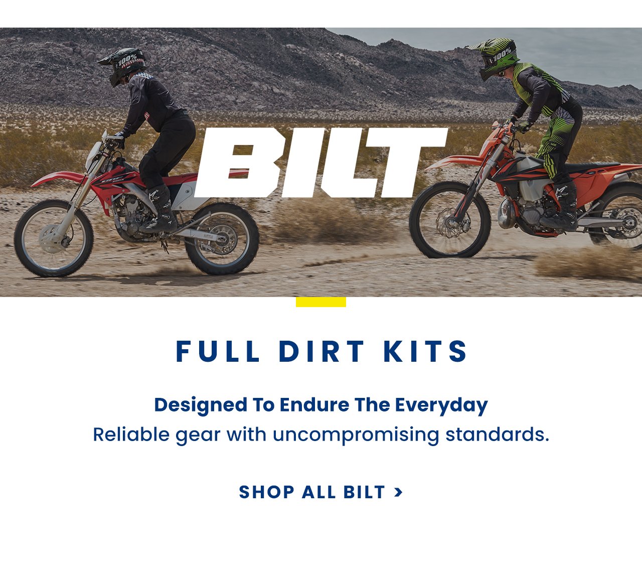 BILT Dirt Kits 