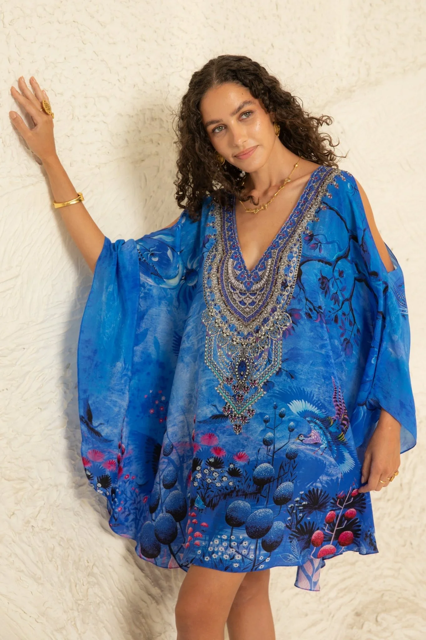 Image of SHAHI KAFTAN DRESS