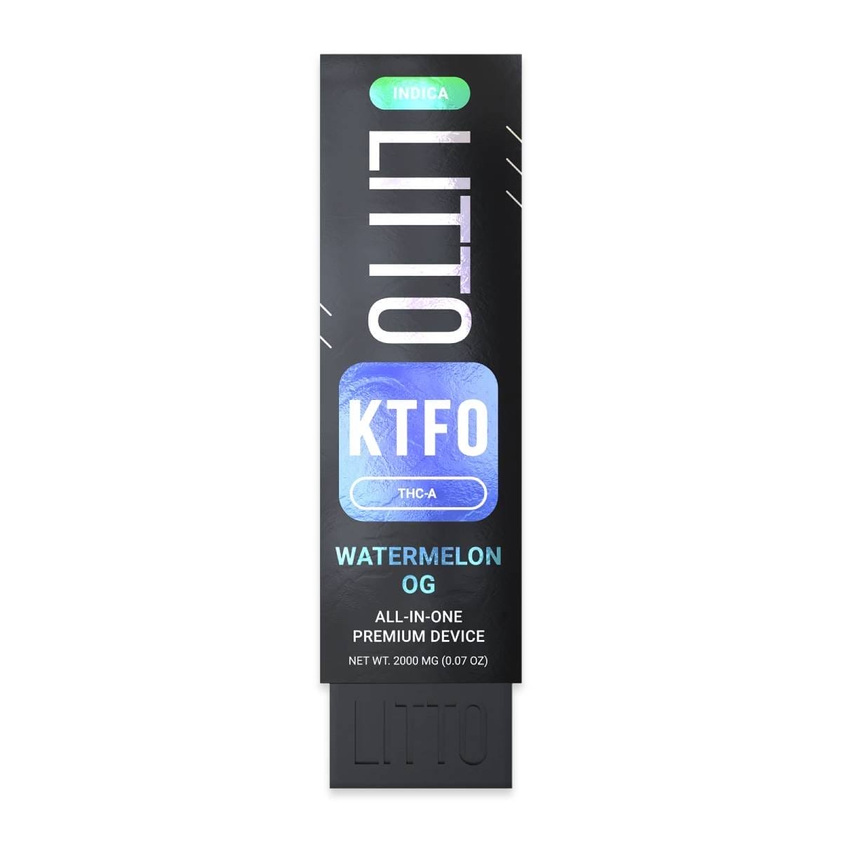 Image of Litto KTFO Blend THCA Disposable Vapes 2g - Watermelon OG