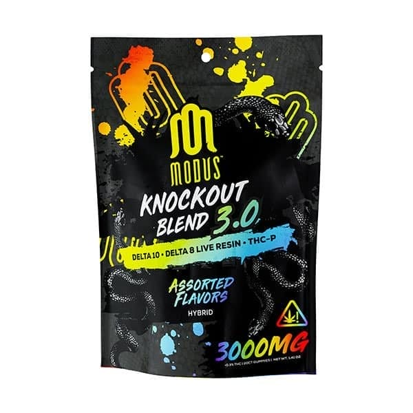 Image of Modus Knockout Blend 3.0 Gummies 3000mg (20pcs) - Assorted Flavors