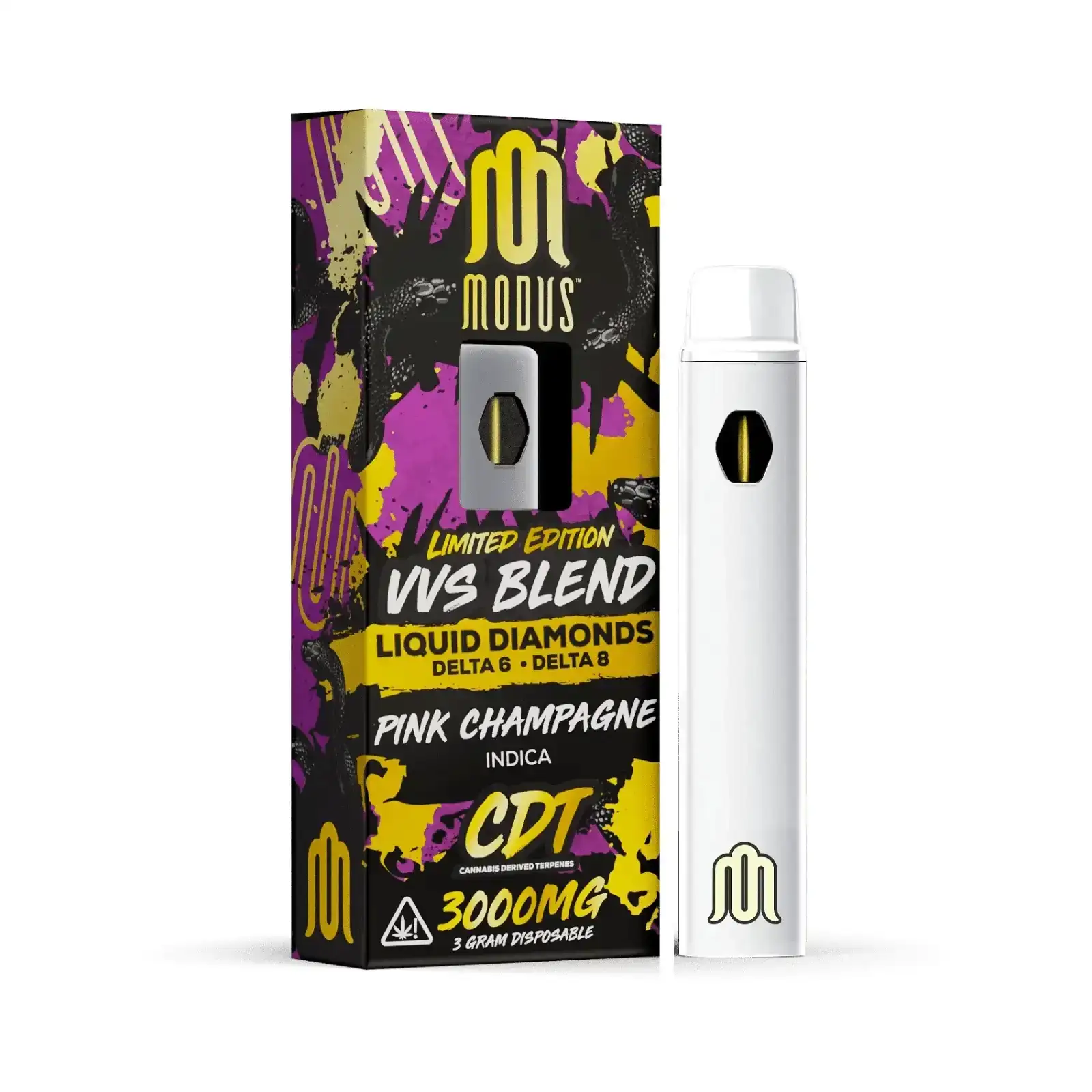 Image of Modus VVS Blend Disposable Vapes 3g - Pink Champagne