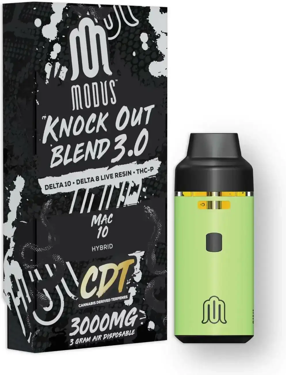 Image of Modus Knockout Blend 3.0 Disposable 3g - Mac 10