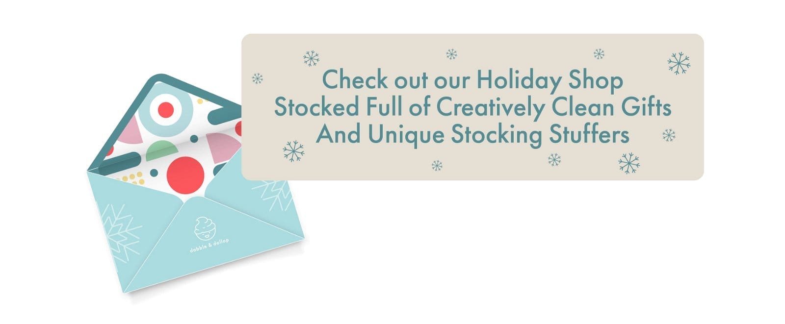 Check out our Holiday Shop Stocked Full of Creatively Clean Gifts And Unique Stocking Stuffers