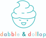 Dabble & dollop whip head logo