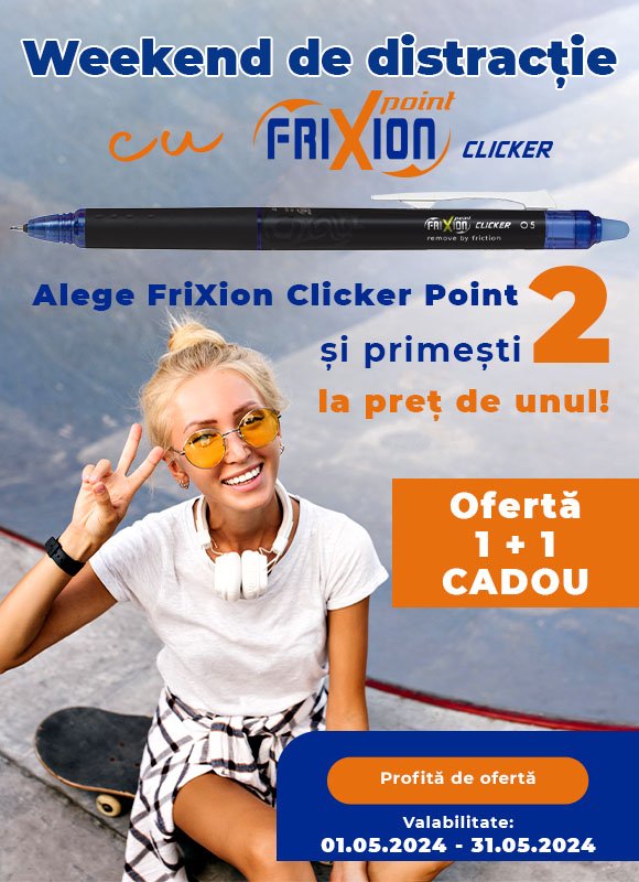 Descoperă acum ofertele Pilot Frixion!