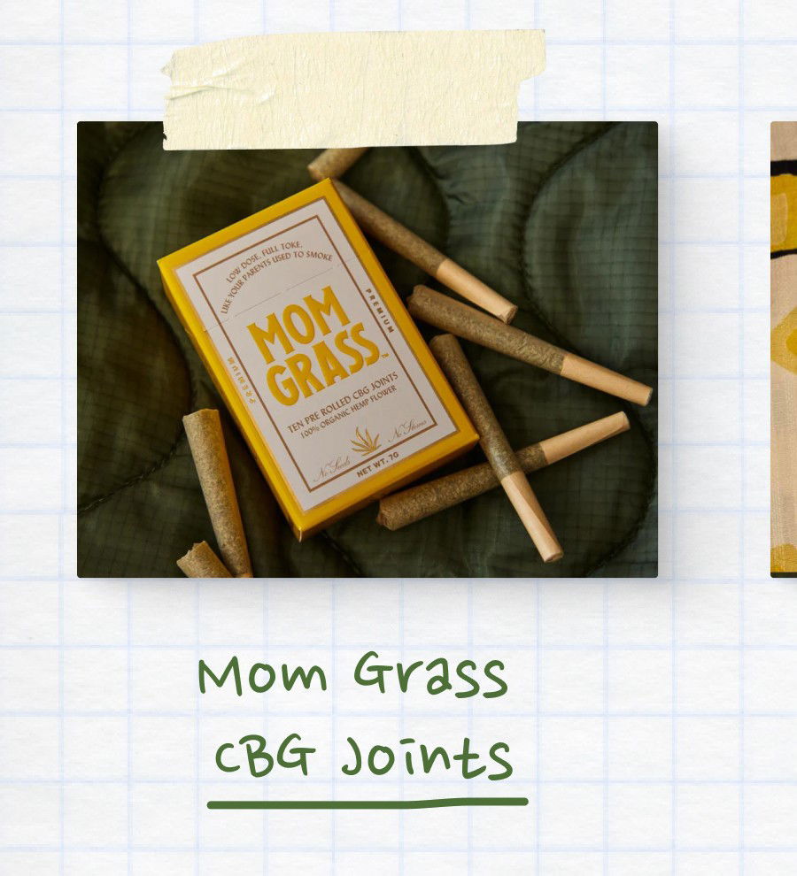 Mom Grass CBG Joints