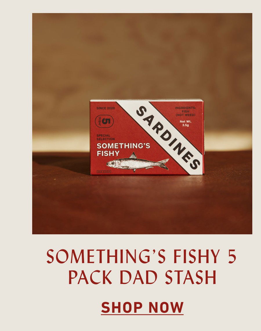 SOMETHING’S FISHY 5 PACK DAD STASH