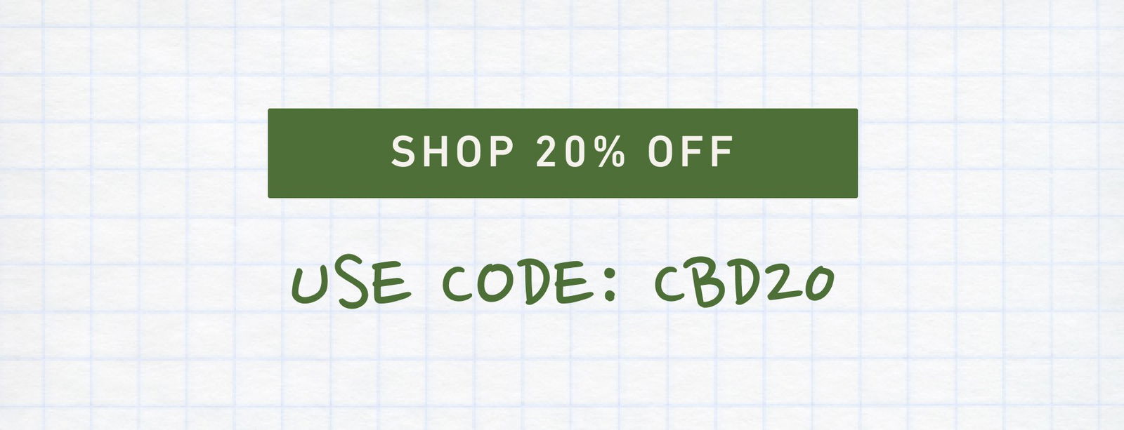 SHOP 20% OFF