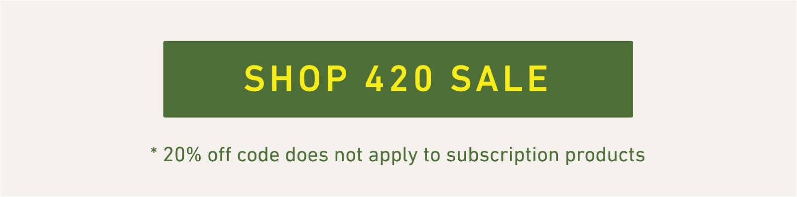 SHOP 420 SALE