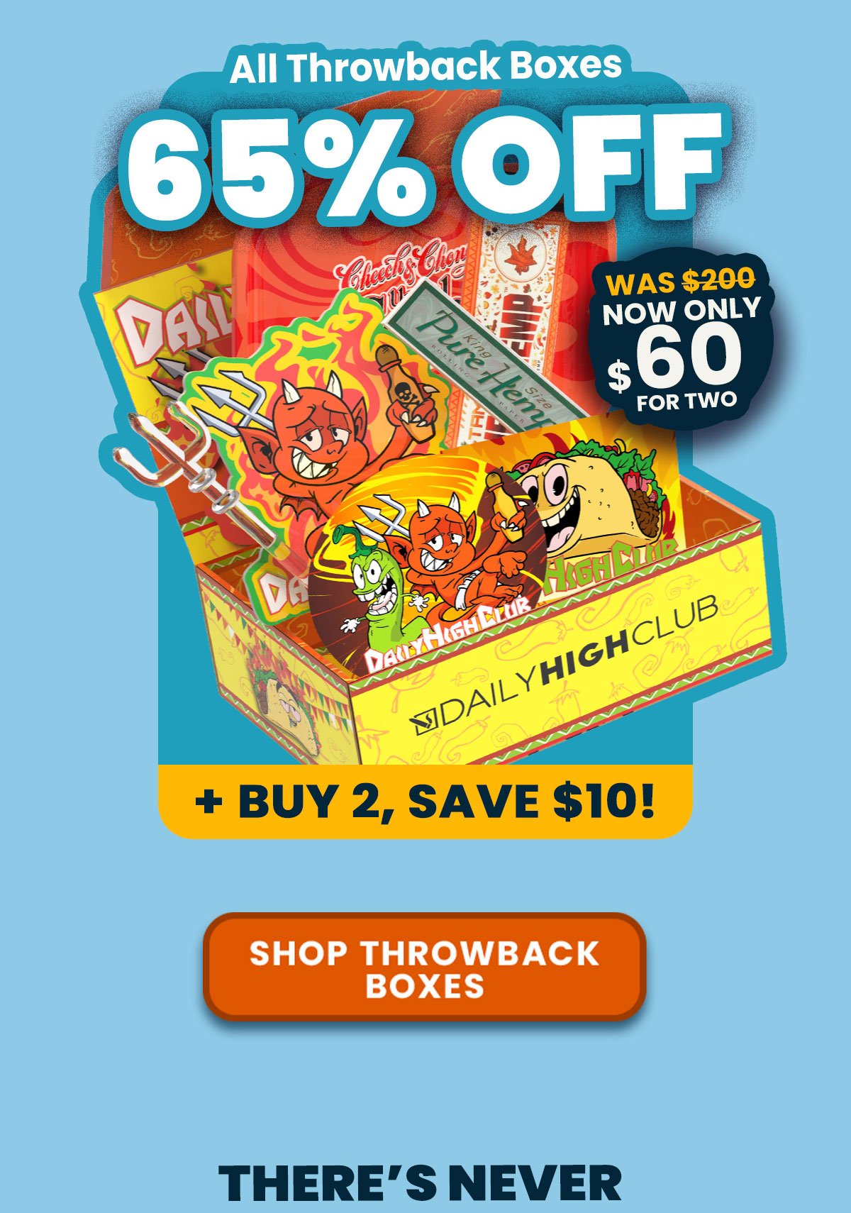 ALL THROWBACK BOXES 65% OFF + BUY 2, SAVE \\$10! ONLY \\$34.99 per box + FREE SHIPPING