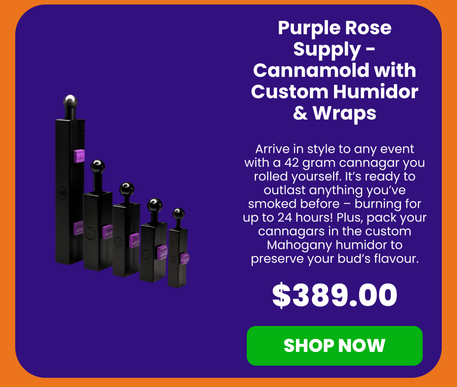 Purple Rose Supply - Cannamold with Custom Humidor & Wraps